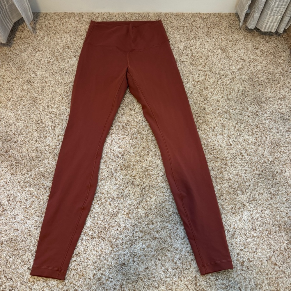 Lululemon wunder train leggings size 8
